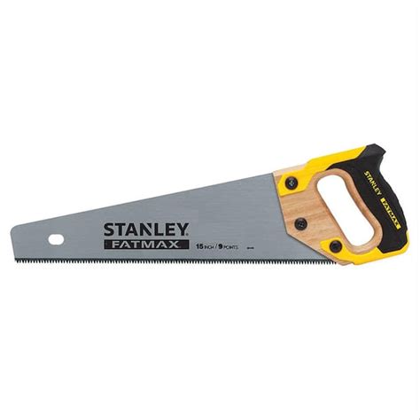 Stanley 15 In Fatmax Hand Saw With Wood Handle 20 045 The Home Depot