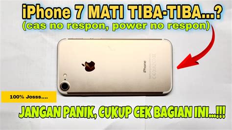 Ini Penyebab iPhone 7 Mati Tiba-tiba.