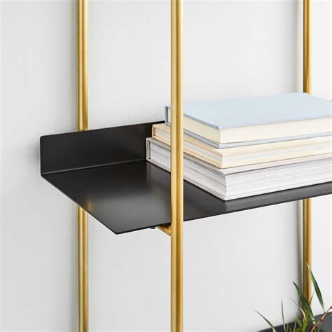 Free delivery and returns on ebay plus items for plus members. Floating Lines Wall Shelf - 4-Tiered | west elm UK