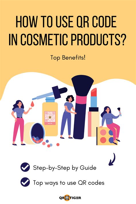 How To Use Qr Codes In Cosmetic Products Cosmetic Industry Beauty