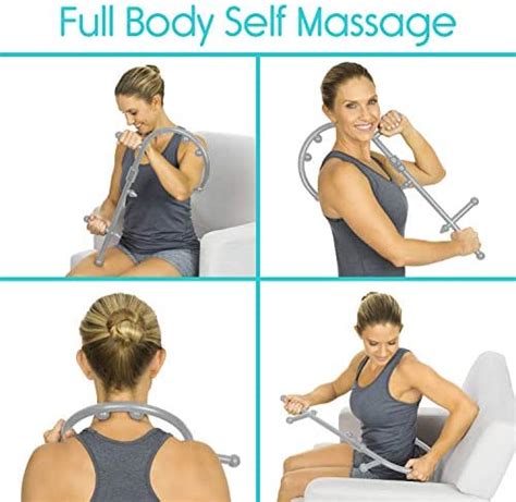 Wholesale Vive Cane Massager Hook Massage Stick For Back Foot Neck Muscle Shoulder Lower