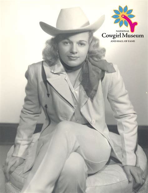 Jerry Ann Portwood Taylor Courtesy Of The National Cowgirl Museum And Hall Of Fame Cowgirl