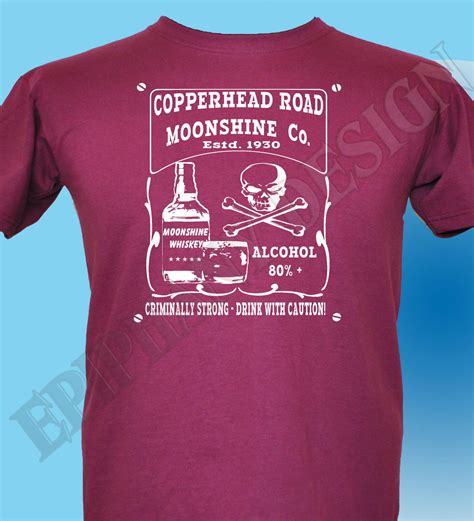 Steve Earle Inspired T Shirt Copperhead Road Booze Rock Ebay