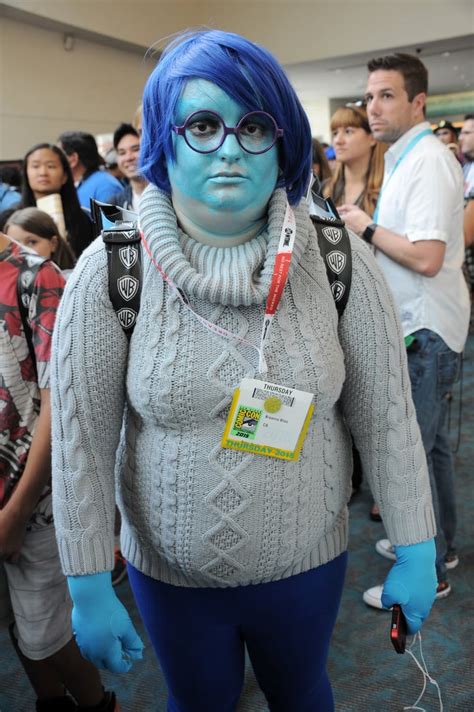 Sadness Disney Costumes At Comic Con Popsugar Love And Sex Photo 9