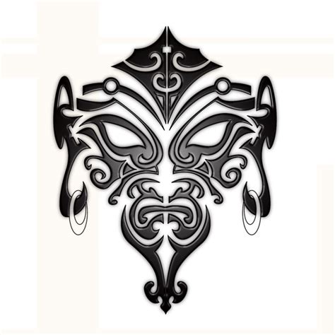 Image Detail For Maori Face Tattoo By ~b Rox U On Deviantart
