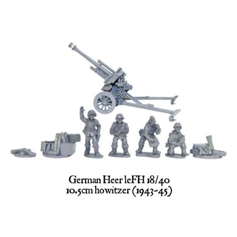Warlord Games Bolt Action World War 2 German Army Heer Lefh 18 105cm