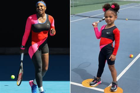 Serena Williams Daughter Wears Replica Of Her Australian Open Look