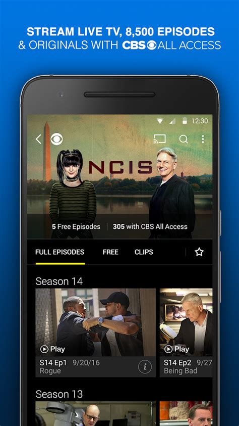Please note use of the cbs app is limited to united states. CBS Full Episodes and Live TV - Android Apps on Google Play