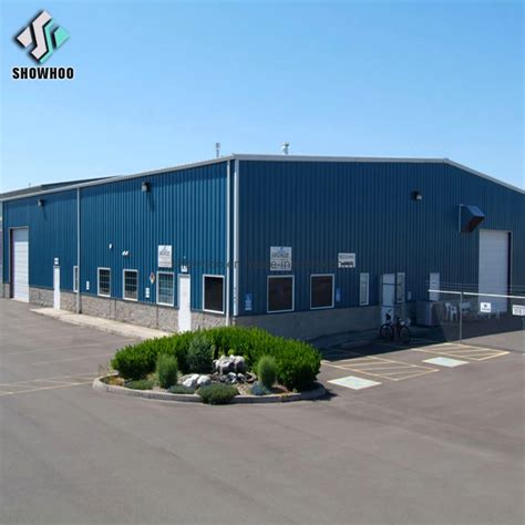 Prefab Steel Carport Building Warehouse Metal Storage Shed China