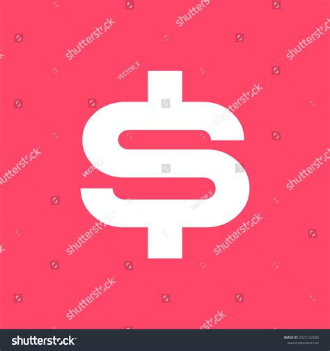 Us Dollar Sign Element Money Symbol Stock Vector Royalty Free