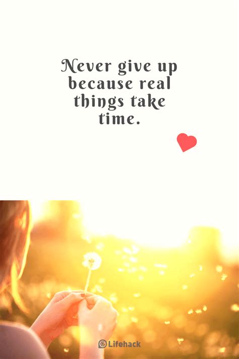 Never Giving Up On Love Quotes