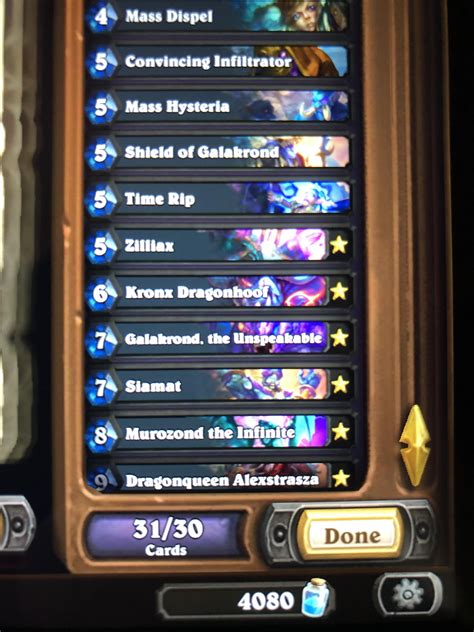 This build focuses on keeping your priority targets healthy and is best used in. Apparently if you try to make a priest deck that isn't Rez ...