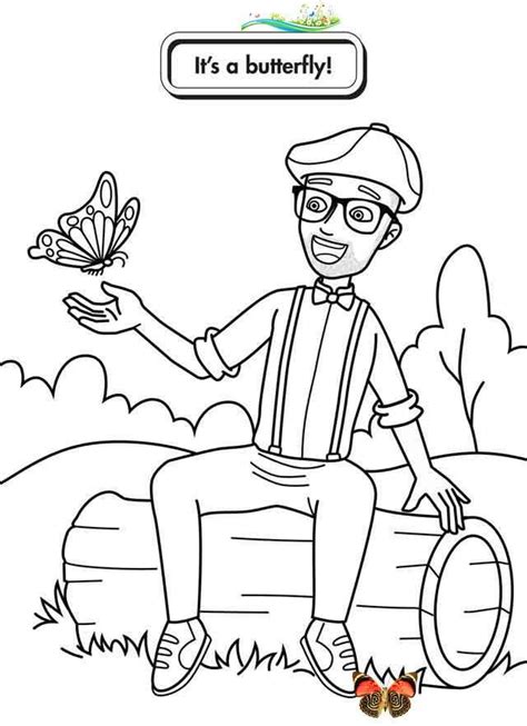 Blippi Coloring Pages To Print Make Your World More Colorful With