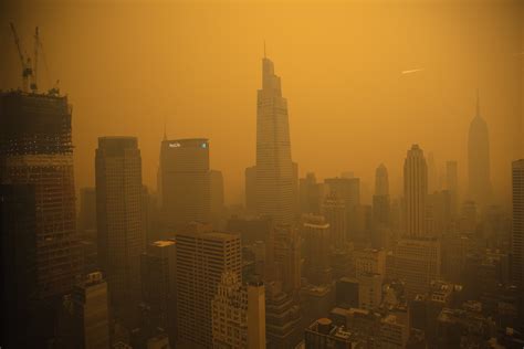 New York Air Quality And How To Stay Safe During Canadas Wildfires