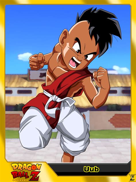 Uub trying out his newfound powers. Maky Z Blog: (Card) Uub (Dragon Ball Z)