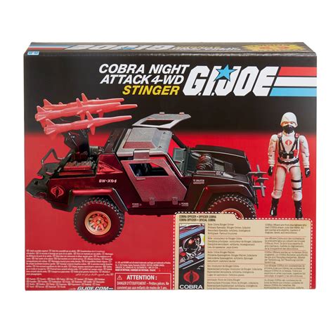 Gi Joe Retro Collection Cobra Stinger And Cobra Officer