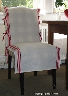 I used 6yds for three chairs. a removable (and washable) tie-on cover using tea ...
