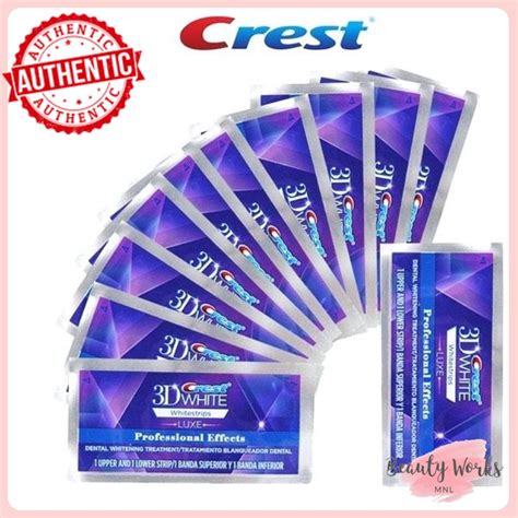 For having any more detailed. CREST 3D Teeth Whitening Strips Professional Effects 30min ...