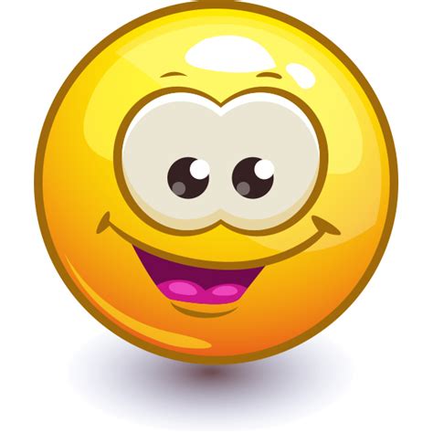 Yellow Smiling Emoji Symbols And Emoticons