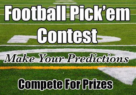 Pick factor can turn your live event into an interactive gaming experience that can be shared by fans with their family and friends, increasing the exposure of your event. 2016 Football Pickem Contests - PowWows.com - Native ...