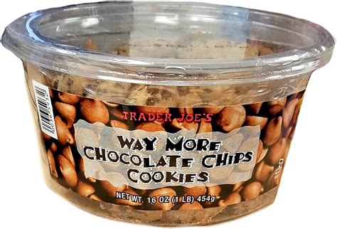 Trader Joesway More Chocolate Chips Cookies 1 Lb 16