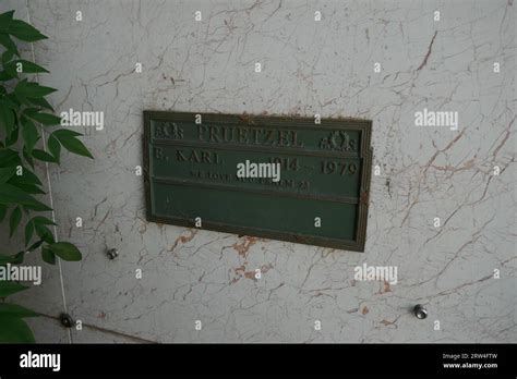 Los Angeles, California, USA 14th September 2023 Edward Karl Pruetzel