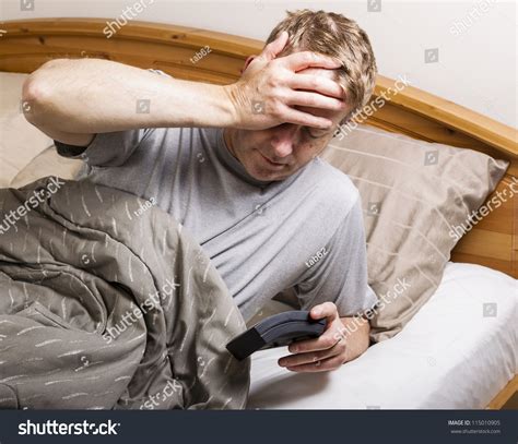 Mature Man Waking Up For Routine Daily Job Stock Photo 115010905