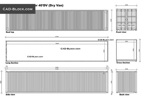 Impuestos Igualdad Práctico Contenedor Maritimo Autocad Cheque Pasajero