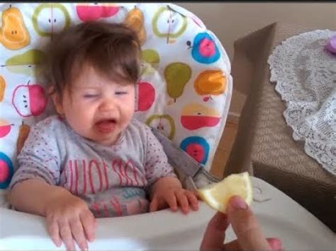 Babies Eating Lemons For The First Time Compilation 2019 Youtube