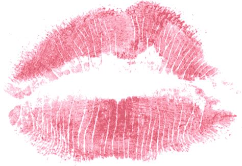 9 Red Print Of Kiss Lips Png Transparent