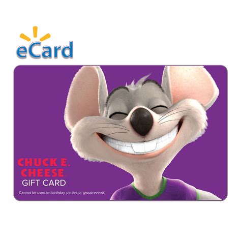 Chuck E. Cheese $25 eGift Card - Walmart.com