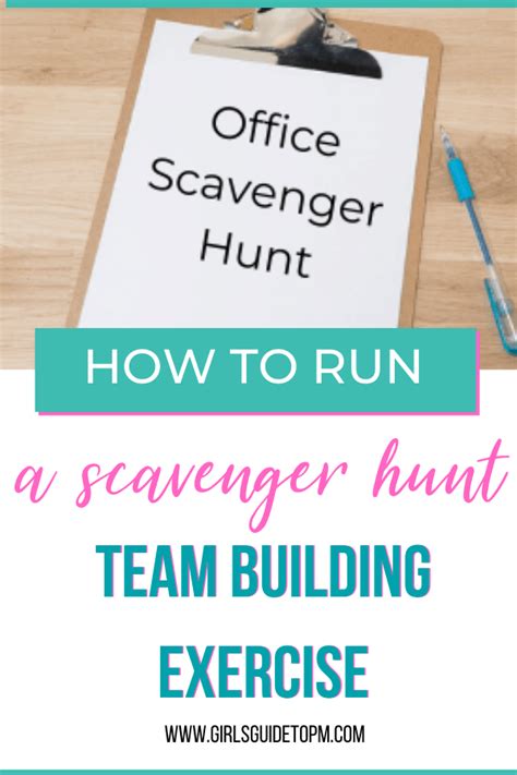 how to use a virtual scavenger hunt for team building at work girl s guide to project
