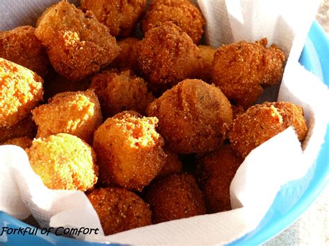 This recipe is a simple version that uses a base of cornmeal and flour and it can be seasoned in a variety of ways. Hush Puppies Recipe — Dishmaps