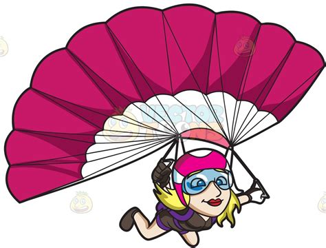 Cartoon Parachute Clip Art