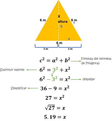 Aplicación Del Teorema De Pitágoras
