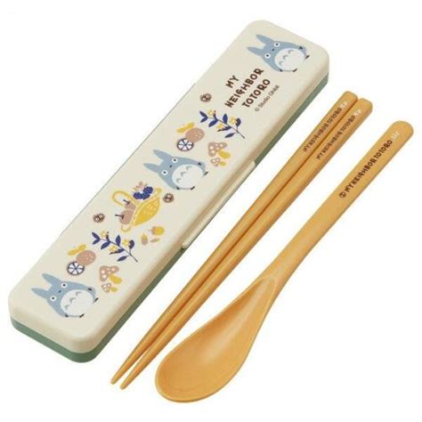 Totoro Spoon And Chopsticks Set J Okini Products From Japan