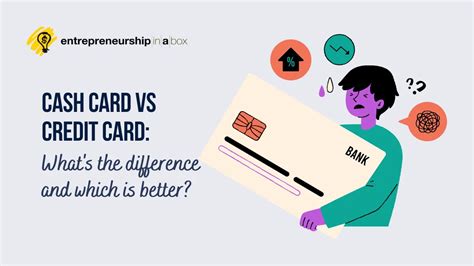 Cash Card Vs Credit Card Whats The Difference And Which Is Better