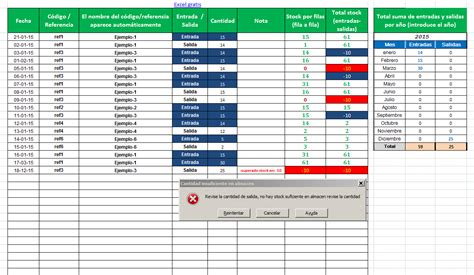 Crear Planilla Excel Para Control Stock Charcot Riset