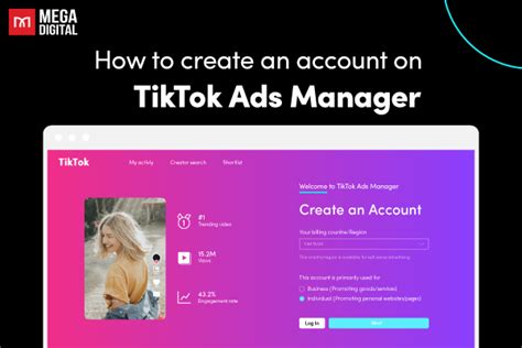 6 Steps To Create Tiktok Ad Manager Account In 1 Minute