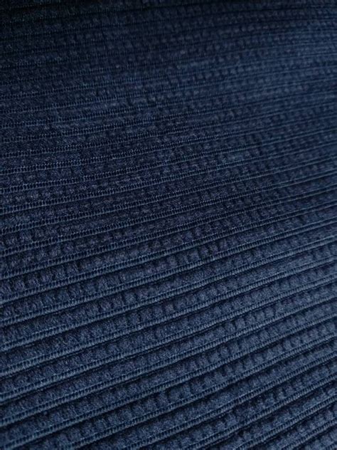 Blue Corduroy Chenille Upholstery Fabric Double Height 280cm 110inches