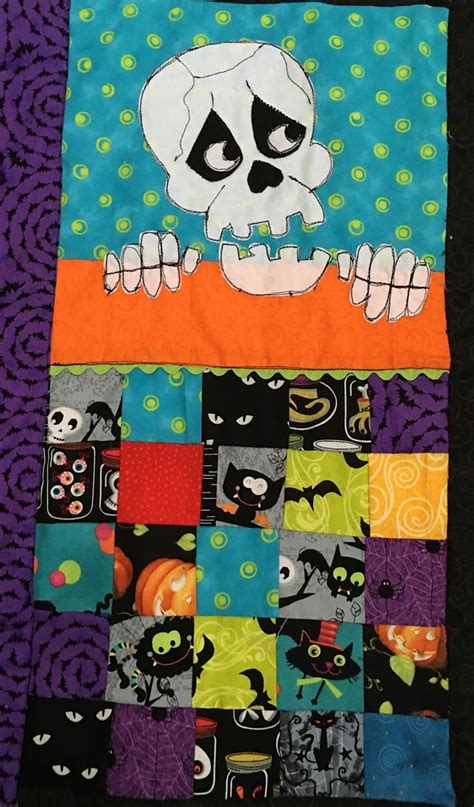 Just Because Quilts October 2016 Halloween Quilts Halloween Quilt