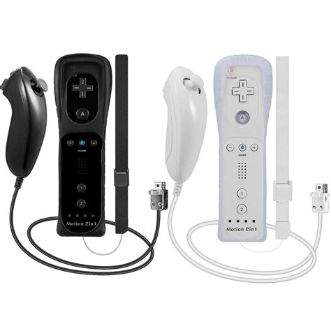 Luxmo Wii Remote Controller Motion Plus And Nunchuck For Wiiwii U