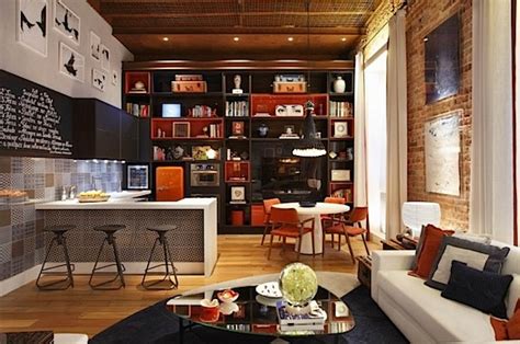 Modern Interior Design Of Apartment In Warm Shades