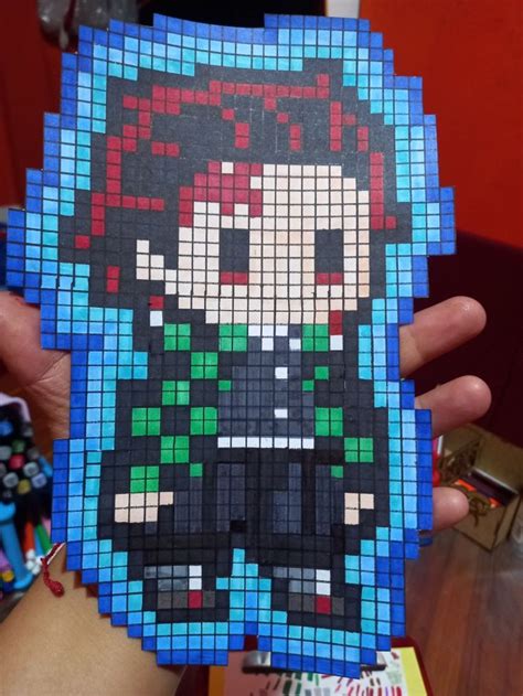 Easy Pixel Art Pixel Art Grid Anime Pixel Art Anime Art Pixel Art