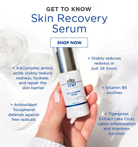 Eltamd Get To Know Our Skin Recovery Serum Renew Your Skins Natural