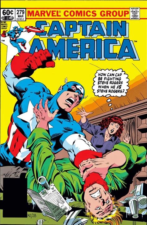 Mike Zeck Captain America 279 In Greg Goldstein S Collection Comic