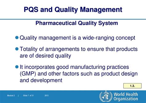 Ppt Quality Management And Pharmaceutical Quality System Powerpoint