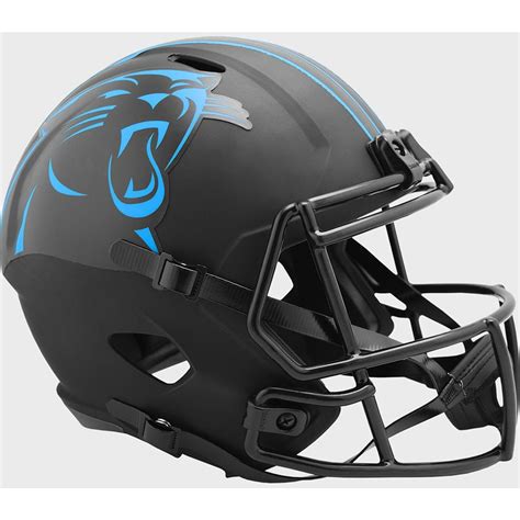 Carolina Panthers 2020 Eclipse Riddell Full Size Replica Speed Helmet
