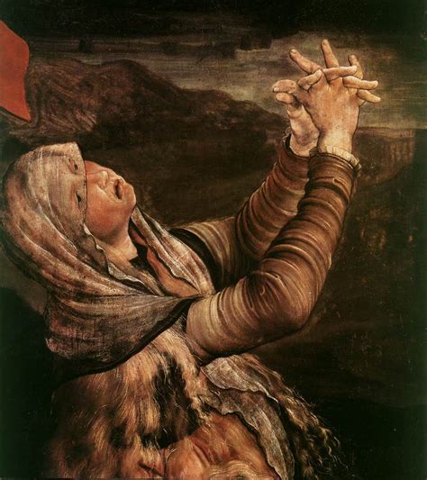 Autoportrait supposé (plutôt saint jean l évangéliste) date inconnue, encre sur papier … File:Matthias Grünewald - The Crucifixion (detail ...