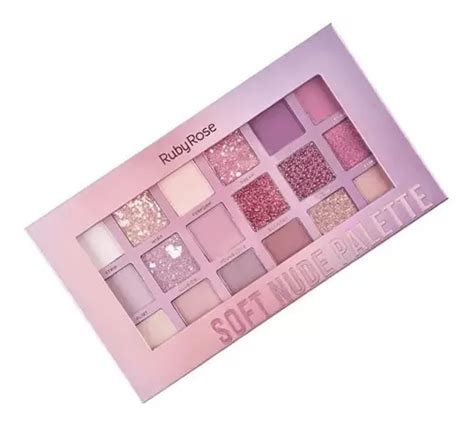 Paleta De Sombra Soft Nude Feels Ruby Rose Lançamento Parcelamento